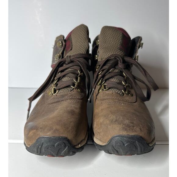 Timberland 9505A Norwood Mid Waterproof Hiking Boots Women’s Size 9 Dark Brown - Picture 3 of 11
